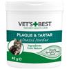Vet's Best Polvere dentale naturale per gatti, Denti puliti e alito fresco - 45g