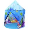 Benebomo Tende da gioco per bambini,casa tenda per bambini,Tenda per bambini Oceano Blu per interni,mondo sottomarino
