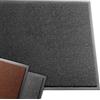 VOUNOT® Zerbino Ingresso Casa da Esterno, Tappeto Entrata Interno, Resistente Sporco, Antiscivolo e Essorbente, 90x120 cm, Grigio-Nero