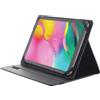Trust Mobile Primo Custodia Folio Riciclata per Tablet da 10 Pollici, Cover Protettiva Universale con Funzione di Supporto - Nero