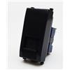 TOT CONNETTORE DI RETE RJ45 (PRESA INTERNET) 627N COMPATIBILE VIMAR PLANA NERO
