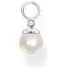 Thomas Sabo Orecchini da Donna in Argento Sterling 925 con Perla
