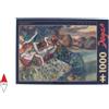 Degas puzzle d'arte 1000 pezzi, le quattro ballerine marca D-Toys