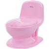 Nuby Dr. Talbot's - My Real Potty - Vasino per bambini con suono di sciacquone - Allenatore di toilette per bambini - con suono reale e batterie incluse - WC Rosa - 18+ mesi