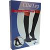 BUDETTA FARMA Srl Clia Leg Calza Uomo Positano Cotton 16-20mmHg Blu Tg.L