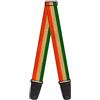 buckle-down tracolla per chitarra, Ireland Flag Stripes Distressed