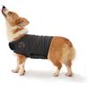 Mint Cappotto per alleviare l'ansia del cane, giacca leggera avvolgente per animali domestici ansiosi, mantiene il comfort calmante (grigio, M)