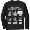 Ciclismo e Ciclista Ciclista Ciclismo Bicicletta Divertente Tempo Libero Maglia a Manica