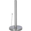 Wenko Portarotolo carta cucina Clayton acciaio inossidabile, Acciaio inossidabile, 15 x 33 x 15 cm, Argento opaco