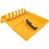 Hardy Working Tools - Kit Pittura: Rullo 25 cm Ø48 mm con Manico Bi-materiale + Vaschetta - Manicotto Hardstar in Poliestere Pelo 13 mm per Pitturare Pareti e Soffitti
