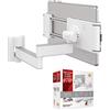 Barkan Supporto per tablet da 7 a 12 pollici, girevole/inclinabile/movimento completo, girevole a 360 gradi, per iPad, Samsung Tab e altro ancora, supporto da parete