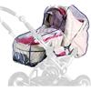 sunnybaby Sunny Baby 13195 parapioggia in pellicola per passeggino con scudo, Trasparente