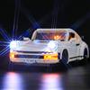 GEAMENT Set di Luci LED Compatibile Con LEGO Porsche 911 del 2021 Modello da Costruire - Kit di illuminazione per 10295 Creator Expert(Modello di mattoncini non incluso)