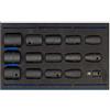 Draper it-eva18 Square Drive Impact socket in 1/4 inserto in EVA, colore: Blu, 1/5,1 cm, set di 15 pezzi
