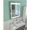 AURLANE Specchio da bagno LED auto-illuminante Chronos 70 x 90 cm