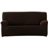 Eysa Italia Teide Copridivano Bielastico, Poliestere-Cotone, Marrone, De 180 a 210 cm. -3 posti
