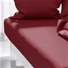 Soleil d'ocre Atmosfera - 244114 - Uccisione Coperchio Suo - 140 X 190 cm - Atmho Rosso