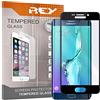 REY Pack 2X Pellicola salvaschermo 3D per Samsung Galaxy S6 Edge Plus - Edge+, Nero, Copertura Completa, Pellicola Protettiva Protezione Schermo, 3D / 4D / 5D