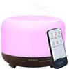 Hantoc Diffusore di Oli Essenziali 450ml, Umidificatore Ultrasuoni Diffusore di Aroma Diffusori Oli Profumati Nebulizzatore Silenzioso Automatico 7 Colori LED per Yoga Spa