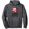 Abbigliamento arti marziali MMA Judo Jiu Arti marziali MMA Judo - Judoka Felpa con Cappuccio