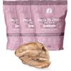 MAIKAI Orecchie di Maiale per Cani - Orecchie essiccate Intere 100% Naturali - Premietti per Cani da Masticare - Masticativi per Cani - Ideali per la Pulizia dei Denti - Dieta Barf (Confezione da 3)