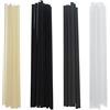 GMMG Aste di Saldatura in plastica 50 Pezzi 200 mm ABS PVC PE PP Asta di Saldatura Plastica per Riparazioni Di Saldatura