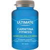 ULTIMATE ITALIA Carnitina Fitness - Acetil L Carnitina E Vitamine - Quante Volte Hai Cercato Di Liberarti Da Quegli Ultimi Chili Di Grasso Che Non Vogliono Andare Via? - 120 Capsule - Ultimate Italia