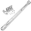 onlyfire Sostituzione del Tubo bruciatore Grill a Gas Universale, Acciaio Inossidabile Bruciatori per Barbecue a Gas, Allungabile da 36 cm a 50 cm, Diametro 12 mm (1 Pezzo)
