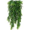 DXLing 2 Pezzi Artificiali Hanging Piante Edera Artificiale da Rattan Appendere Pianta Felci Artificiali Felce Finta Boston Piante Vines Fern Persico Rattan Finto Falso Hanging per Interni ed Esterni