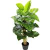 Flair Flower - Vaso con Fiori Artificiali, in Poliestere, Verde, 85 cm Hoch, 44 cm breit