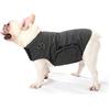 Mint Cappotto per alleviare l'ansia del cane, giacca leggera avvolgente per animali domestici ansiosi, mantiene il comfort calmante (grigio, S)