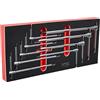 KS Tools - 713.5018 - set chiavi a brugola - chiavi torx a t 9 pezzi