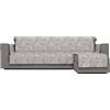 Italian Bed Linen Copridivano Antiscivolo Glamour Penisola DX, Marrone, 290 cm