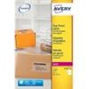 AVERY Etichette poliestere trasparenti lucide AVERY QuickPEEL™ 210x297 mm - 1 et/foglio - laser conf. 25 ff L7567-25