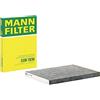 MANN-FILTER CUK 2620 Filtro Abitacolo Filtro Antipolline con carboni attivi  – Per Auto