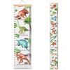 HIFOT Bambini Altezza Crescita Grafico misurazione, Dinosauro Cartone Tela Decorazioni Cameretta Bimba Parete Sospeso Righelli per Bambini Ragazze Della Camera 190 cm * 20 cm