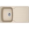 Franke 114.0489.933 Lavello Antea da Incasso per Cucina 1 Vasca Reversibile 86X50 cm Fragranite colore Avena AZG 611-86