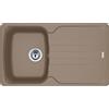 Franke 114.0489.935 Lavello Antea da Incasso per Cucina 1 Vasca Reversibile 86X50 cm Fragranite colore Oyster AZG 611-86