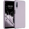 kwmobile Custodia Compatibile con Samsung Galaxy A7 (2018) Cover - Back Case per Smartphone in Silicone TPU - Protezione Gommata - nuvola viola