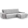 TEXTIL-HOME Textilhome Copridivano Chaise Longue Penisola Malu 240 cm Destro C/2 | Protegge da macchie, peli e graffi. Trapuntato, universale, facile da posizionare e ideale per animali domestici.