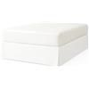 EasyCosy Mantovana Letto Singolo 105x200 cm Coprirete Bianco