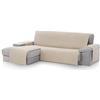 textil-home Textilhome - Copridivano Salvadivano Chaise Longe MALU - Color Avorio -BRACCIOLO SINISTRA - Protezione per divani imbottiti - Dimencione 240cm -(VISTO DI FRONTE).