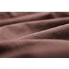 L1NK STUDIO Lenzuolo sopra Singolo Cotone Tinta Unita per Letti 105 cm (210X280cm) 100% Cotone (Percalle 200 Fili) Teja
