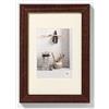 walther design noce 60 x 90 cm con passe-partout, Home Cornice in legno HO090N