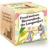 Feel Green Grow Your Own - Fagioli di Unicorno, cubo in Legno con Incisione Laser Fresst Meinen Sternenstaub, Ihr nononoi, Idea Regalo sostenibile, Set di Coltivazione, ecocube, Made in Austria