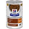 Hill's Prescription Diet k/d Kidney Care Spezzatino Pollo per cani - Set %: 24 x 354 g