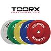 TOORX PROFESSIONAL LINE TOORX Set Dischi Bumper Professionali Challenge 100 kg