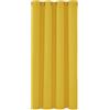 Deconovo Tenda Oscurante Termica per Camera da Letto e Soggiorno 138 CM Altezza 1 Pannello, Tende Oscuranti per Interni Tende Moderne con Anelli, 132x138 CM, Giallo