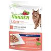 TRAINER NATURAL GATTO UMIDO LIGHT IN FAT ADULT SALMONE 85 G BUSTINA