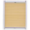 sunlines SunL Ines Plissettata Made in Germany, Luce del Giorno, Klemmfix Argento Grigio Schiene, 80 X 150, Tessuto, Albicocca, 80 x 2.3 x 150 cm